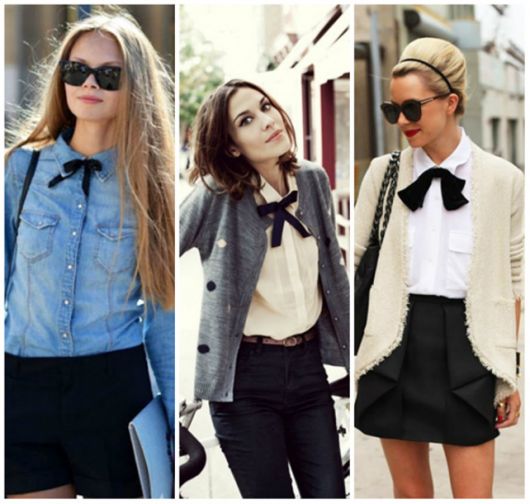 CRAVATTA DA DONNA: Come indossarla, modelli e 100 look!