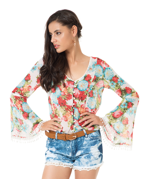 Blouse Flare / Boca de bell – models and tips on how to put together incredible looks!