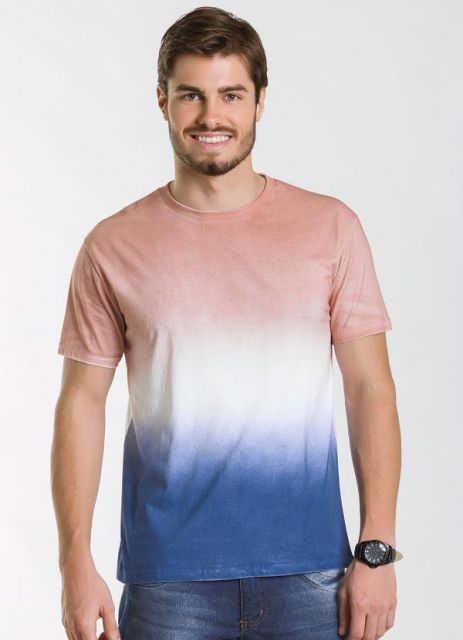 Chemise dégradée pour hommes : Photos, comment l'utiliser et comment le faire étape par étape