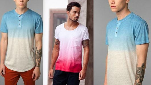Chemise dégradée pour hommes : Photos, comment l'utiliser et comment le faire étape par étape
