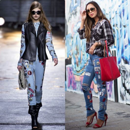 Pants with Patches: How to do it: Models and 40 dazzling looks!