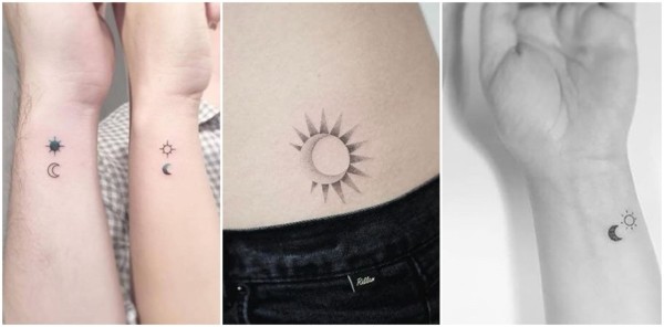 Sun and Moon Tattoo – What does it mean? + 42 passionate ideas!