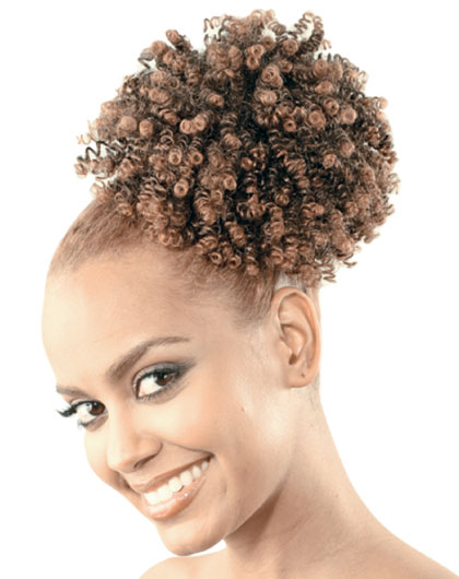 AFRO PUFF: hairstyle models and step by step!