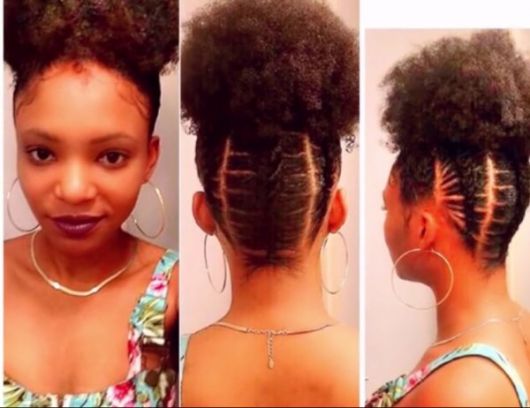 AFRO PUFF: hairstyle models and step by step!