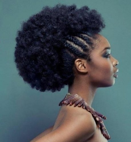 AFRO PUFF: hairstyle models and step by step!