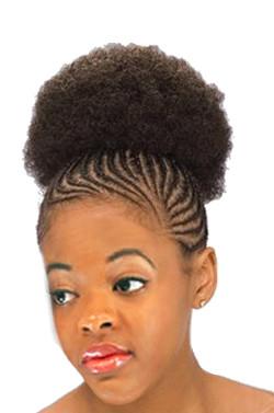 AFRO PUFF: hairstyle models and step by step!