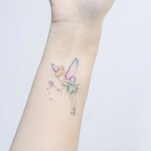 Tatuaje de hadas: 25 ideas para inspirar