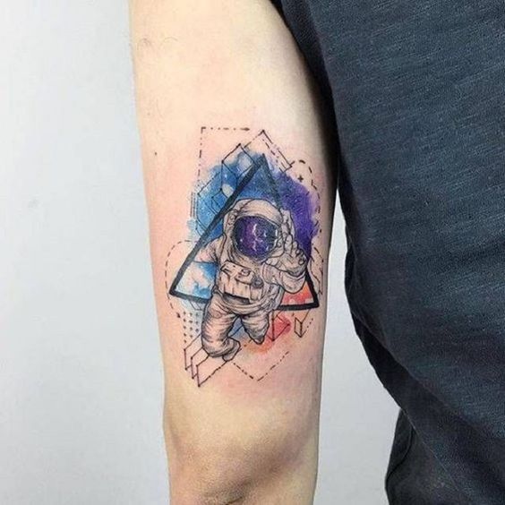 Tatouage d'astronaute : +47 idées de tatouage sensationnelles !