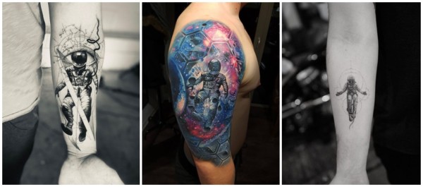 Tatuaje de astronauta: ¡+47 ideas de tatuajes sensacionales!