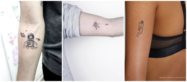 Tatuaje de astronauta: ¡+47 ideas de tatuajes sensacionales!