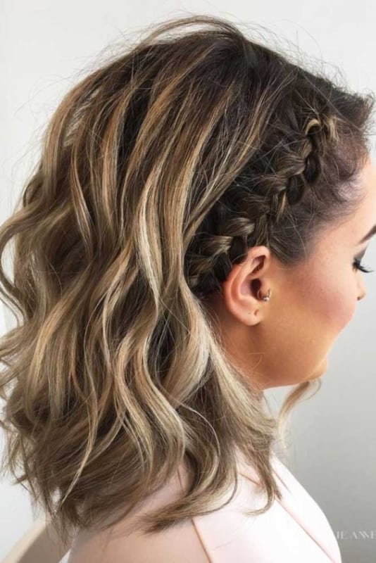 + 72【Acconciature da sposa per capelli corti】