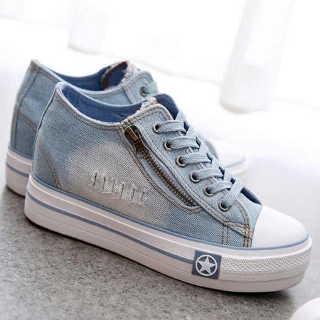 Women's JEANS sneakers: +40 beautiful models and how to combine them!