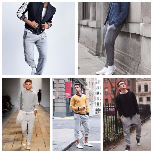Pantalones Moletom Hombre: Marcas, modelos y 90 looks para lucir sin miedo!
