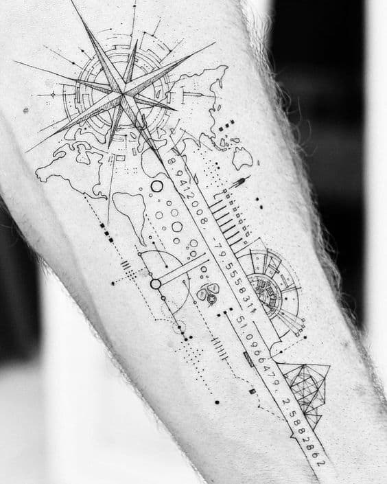 Tatuaje de ingeniería: ¡+30 ideas de tatuajes para ingenieros!