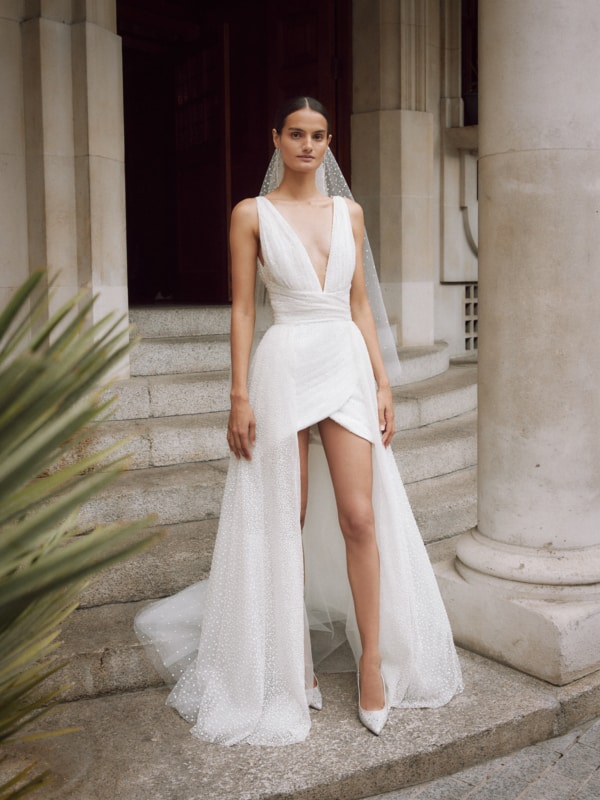 Robe de mariée courte – 60 belles idées avec des astuces incroyables !