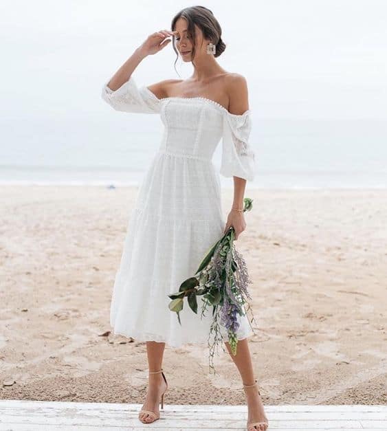 Robe de mariée courte – 60 belles idées avec des astuces incroyables !