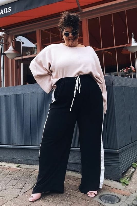 Plus Size Moletom: +50 idee per comporre i look!