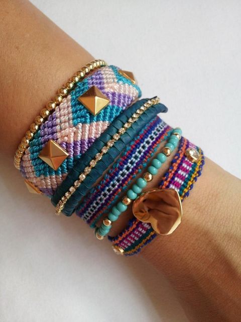 Bracelets hippie : + de 30 modèles beaux et chics !