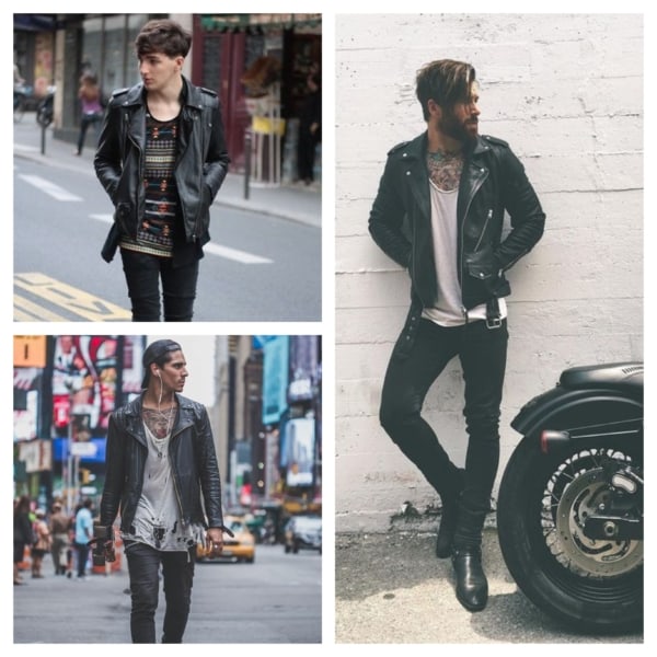 Men's Black Jacket: +60 models and how to wear it!【2022】