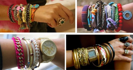 Mix of bracelets: a trend that is here to stay!