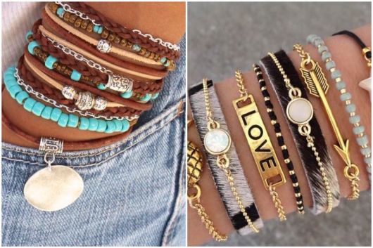 Mix of bracelets: a trend that is here to stay!