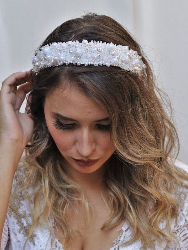 Tiara nupcial: ¡60 modelos increíbles para usar en la boda!