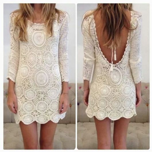 ROBE AU CROCHET : avec tableaux et recettes pas à pas