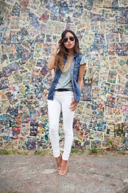 40 Looks avec Long Jeans Vest - Comment le porter et des conseils incontournables !