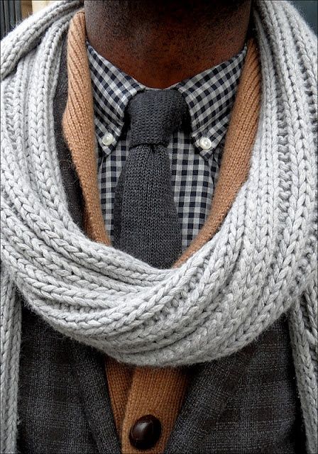 MEN'S SCARF: see how to use it and more than 50 beautiful models!