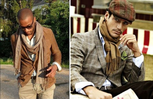 MEN'S SCARF: see how to use it and more than 50 beautiful models!