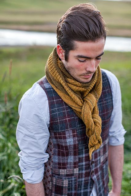 MEN'S SCARF: see how to use it and more than 50 beautiful models!