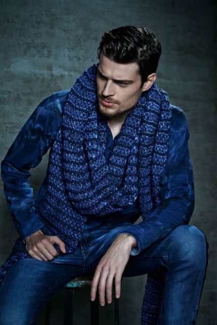 MEN'S SCARF: see how to use it and more than 50 beautiful models!