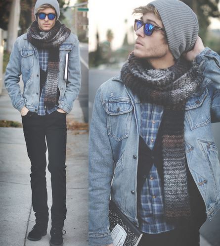 MEN'S SCARF: see how to use it and more than 50 beautiful models!