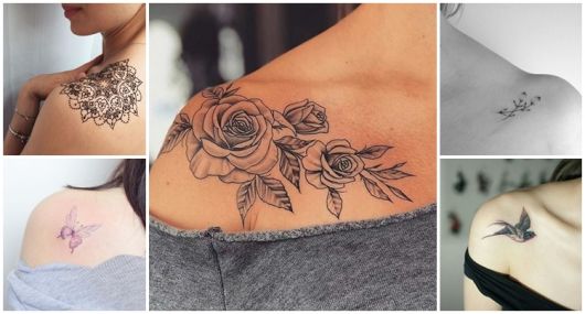 Tatouage d'épaule féminine - 81 inspirations parfaites et de nombreux conseils !