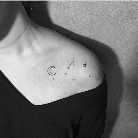 Tatouage d'épaule féminine - 81 inspirations parfaites et de nombreux conseils !