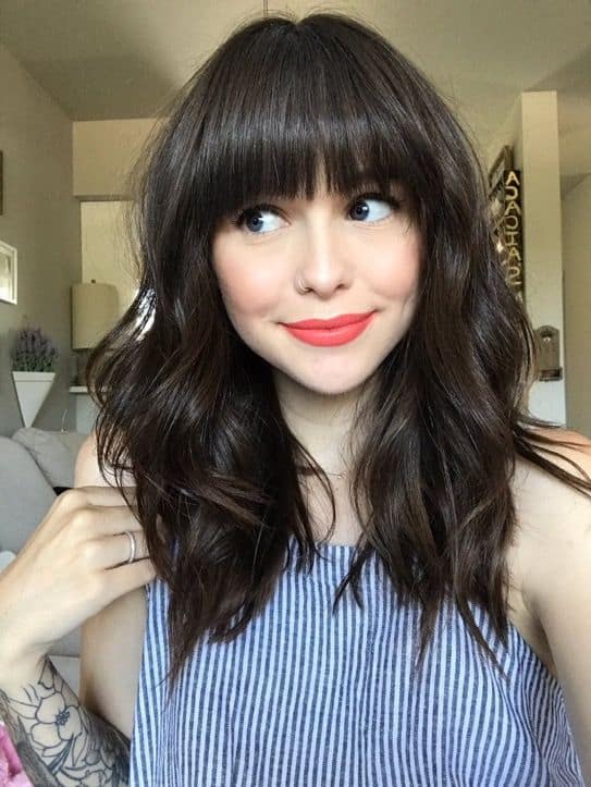 Fringes for Every Face Type – 39 Best Cuts and Designs!