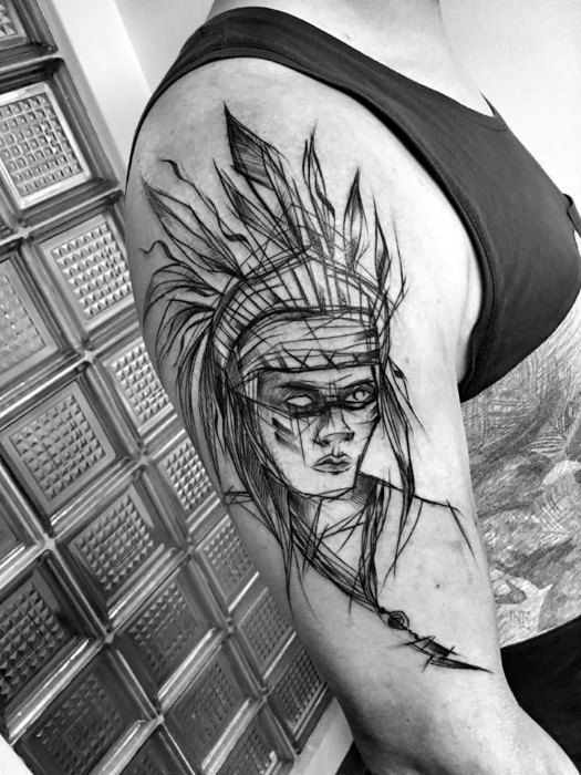 Sketch Tattoo【2022】► +80 FANTASTICI Tatuaggi e Artisti!
