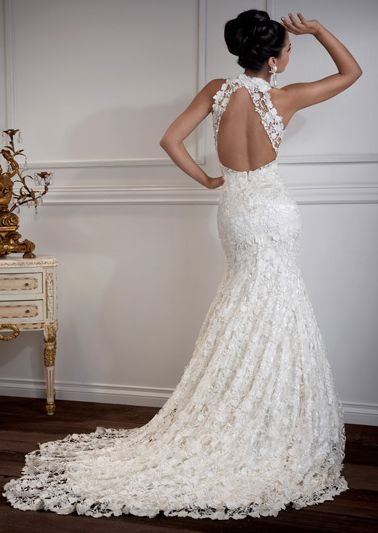 Crochet wedding dress: 45 photos, graphics and how-to!