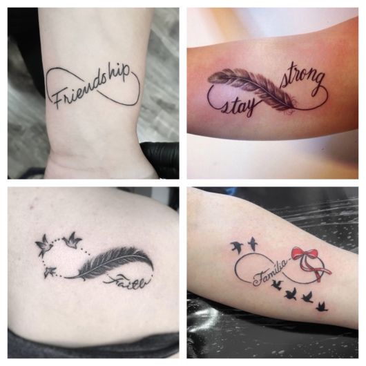 Infinity Tattoo – The 90 Most Delicate and Creative Inspirations!