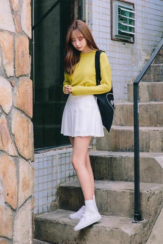 Falda coreana: ¡28 modelos de moda y dónde comprar la tuya!
