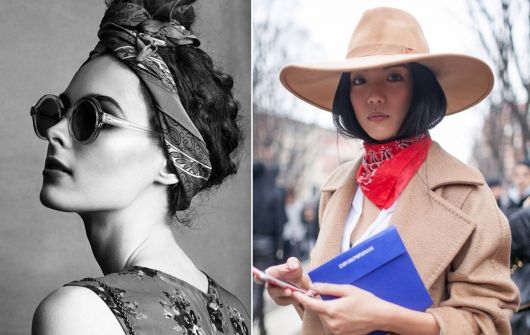 HOW TO WEAR A BANDANA: 40 amazing photos of this trend