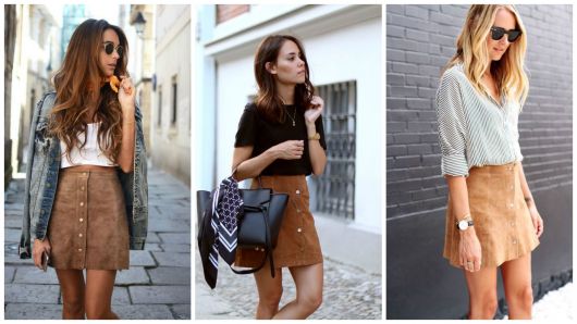 Suede skirt: what it is, models and tips to get the look right!