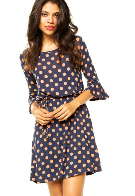 63 Incredible Looks with Polka Dot Dress to Stay Fashionable!