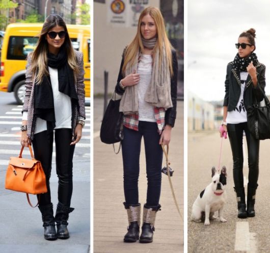 Botas moteras: ¡35 looks para inspirar y rockear!