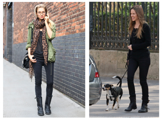 Botas moteras: ¡35 looks para inspirar y rockear!