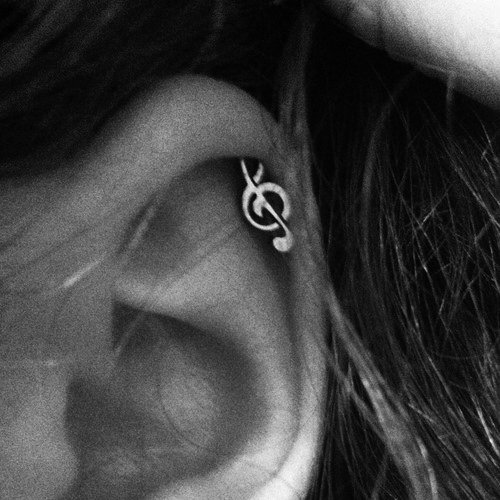 Helix piercing: how to place, care and prices