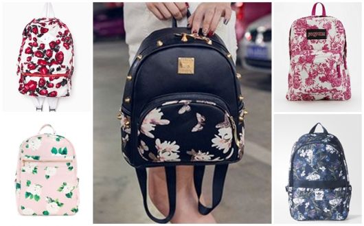 Floral Backpack – 52 Beautiful Models with the Most Passionate Prints!