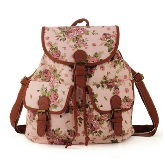 Mochila floral: ¡52 hermosas modelos con los estampados más apasionantes!