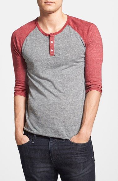 Men's henley shirt - 77 modern models and tips for using!