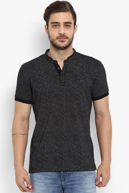 Men's henley shirt - 77 modern models and tips for using!